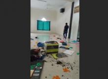 Ruangan hingga Musala SMA 1 Karimun Diobrak-abrik Pelaku Misterius