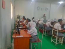 Hari Pertama UNBK SMK di Batam, Siswa: Kami Deg-degan