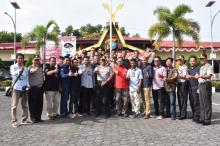 Polisi-Wartawan Kompak Jaga Kamtibmas di Tanjungpinang