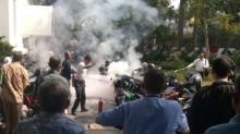 Motor Meledak Hebohkan Kantor Kementerian Luar Negeri Jakarta