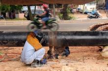 Duh, Jalur Pipa Gas PGN di Batam Dibangun Kios Liar