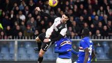 Mencengangkan, Tebak Berapa Tinggi Sundulan Ronaldo saat Kontra Sampdoria?