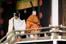 Kaisar Jepang Jalani Ritual Sebelum Turun Tahta