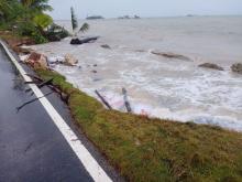 Abrasi Pesisir Natuna, Akses Jalan Terancam Putus