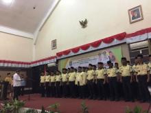 Lantik dan Kukuhkan APDESI, Bupati Rafiq: Kawal Penggunaan Dana Desa