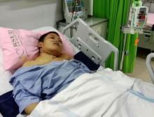 Idap Tumor, Nopi Eka Pemuda Lumpuh di Karimun Segera Dirujuk ke RS Batam