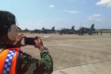 Jangan Lewatkan Atraksi Jet Tempur TNI AU di Hang Nadim