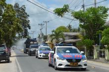 Ibukota Natuna Disisir Mobil `Disinfektan Cannon` Cegah Covid-19