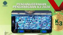 PGN Raih Penghargaan K3 2020 dari Kementerian Ketenagakerjaan