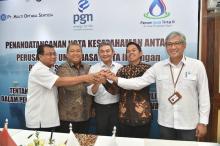 PGN Tandatangani MoU dengan Jasa Tirta dan Multi Optimal Sentosa 