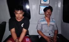 Lanal Dabo Singkep Tangkap Pompong Bermuatan Timah