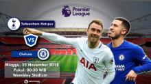 Bigmatch Tottenham vs Chelsea: Saling Sikut Tim London