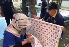Kreatif, Warga Binaan Rutan Karimun Asah Kemampuan Membatik
