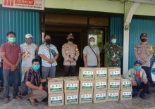 Polres Beri Bantuan Sembako Untuk Jurnalis di Natuna