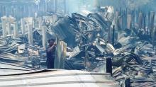 Cerita Pedagang Rugi Miliaran Akibat Belasan Kios Terbakar di Karimun