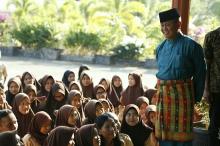 Jelang UN, Wabup Dalmasri Motivasi Pelajar SMAN 1 Bintan