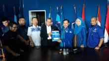 Rudi Utus Tim Bappilu Nasdem Ambil Formulir Pilkada Kepri di Demokrat