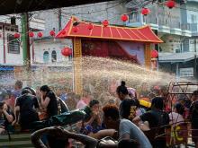 Imlek 2021 Tanpa Festival Perang Air di Meranti