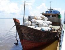 Satu Kapal Bermuatan Sembako Hilang Kontak di Perairan Lingga