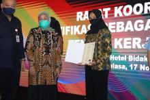 Menaker: Sertifikasi Kompetensi Penting untuk Tingkatkan Daya Saing