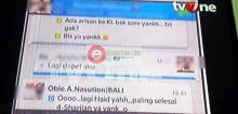 Ini Percakapan BBM Mucikari Obbie dengan Artis AA