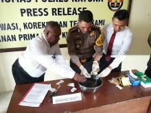 Polres Natuna Rendam Sabu Seberat 23,29 Gram dengan Air Panas