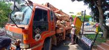 Rem Blong, Truk Hantam Pagar Mapolres Tanjungpinang