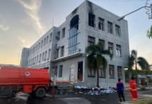 Sakit Hati, Oknum PNS Bakar Kantor Bupati Bireuen