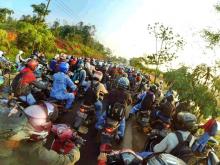 Hujan, Jalanan Batam Macet Parah