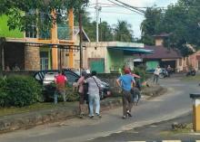 Polres Lingga Gerebek Warung Kopi, Diduga Penangkapan Narkoba