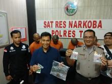 Polres Tanjungpinang Ringkus Pengedar Sabu Lagi Asyik Main Domino