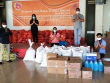 PKP Peduli Sumbang Sembako Senilai Ratusan Juta
