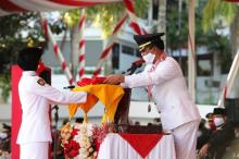 Upacara HUT ke-75 Kemerdekaan RI di Batam `Cuma` Berlangsung 45 Menit