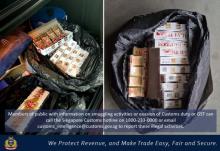 Singapore Customs Tangkap Lima Pembeli Rokok Ilegal secara Online