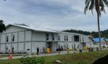 RSKI Galang Rusak Diterjang Angin Kencang