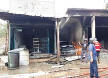 Dua Ledakan Warnai Kebakaran Ruko di Kampung Harapan Karimun