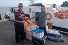Pemkab Lingga Bantu Korban Musibah Angin Kencang di Pulau Medang