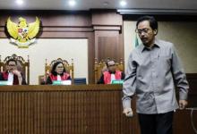 Penampakan Nurdin Basirun Makin Kurus