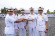 Danlantamal IV Tanjungpinang Pimpin Sertijab Danlanal Dabo Singkep dan Tarempa