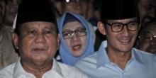 Prabowo-Sandi Habiskan Rp 46,6 Miliar Dana Kampanye Hingga Desember 2018
