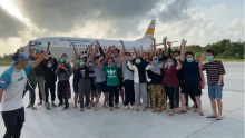 Apindo Kepri Mulai Distribusikan 500 Kg Daging dan Ayam ke WNI Wuhan di Natuna