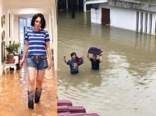 Yuni Shara hingga Audy Item Jadi Korban Banjir di Tahun Baru 2020
