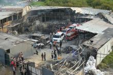 Ledakan Pabrik Kembang Api Mencekam, Banyak Korban  Terjebak