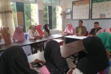 Kunker ke Puskesmas Sei Pinang, Kadinkes Lingga: Jaga Loyalitas