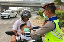Pengendara Tak Bermasker Bakal Ditindak, Dirlantas Kepri: Kami Tunggu Arahan