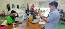 Poltek Batam Produksi 1.000 Face Shield untuk Penanganan Corona