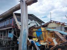 Sebanyak 21 Rumah di Tanjung Riau Rusak Diterjang Puting Beliung