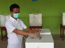 Nyoblos di Kampung Halaman, Riki Syolihin: Insya Allah 2HRS Menang