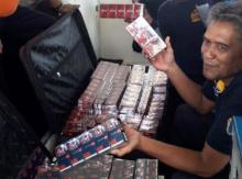 Bea Cukai Karimun Gagalkan Penyelundupan 74.520 Batang Rokok FTZ