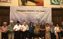 Tokoh Nasional Kumpul Dukung Jokowi Terbitkan Perppu KPK